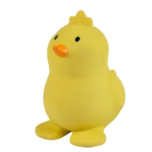 Chick - Natural Rubber Baby Teether Rattle & Bath Toy
