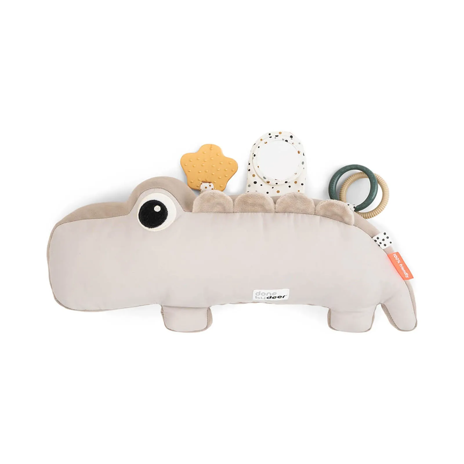 Done by Deer Tummy Time Croco Toy