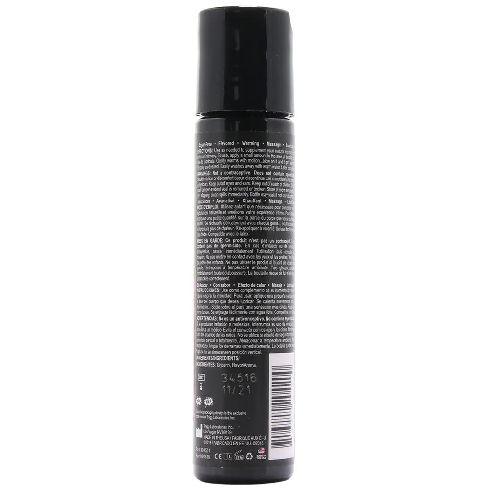 Fun Flavors Warming Lube 1oz/30ml in Sexy Strawberry