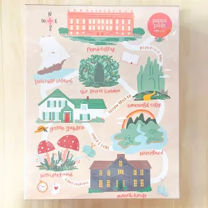 Literary Locations - 500 Piece Jigsaw Puzzle