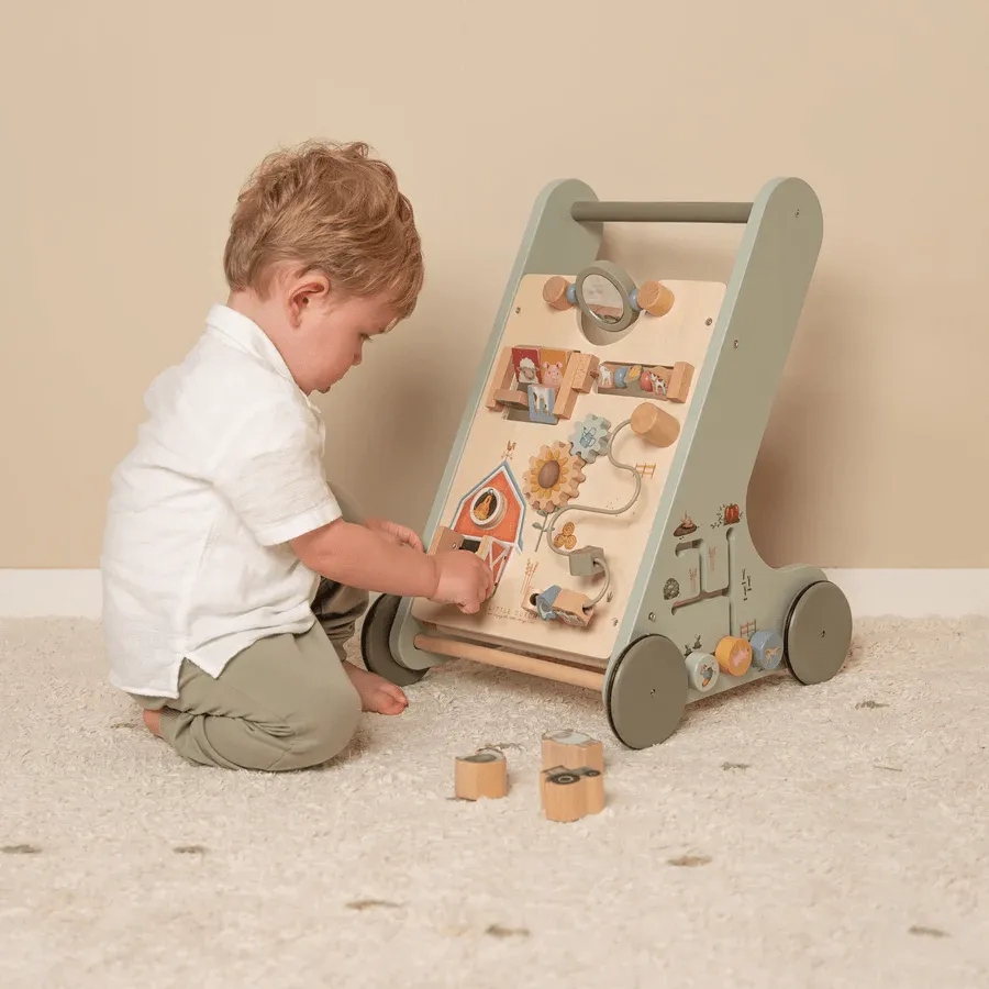 Little Dutch Little Farm Multi- Activity Baby Walker