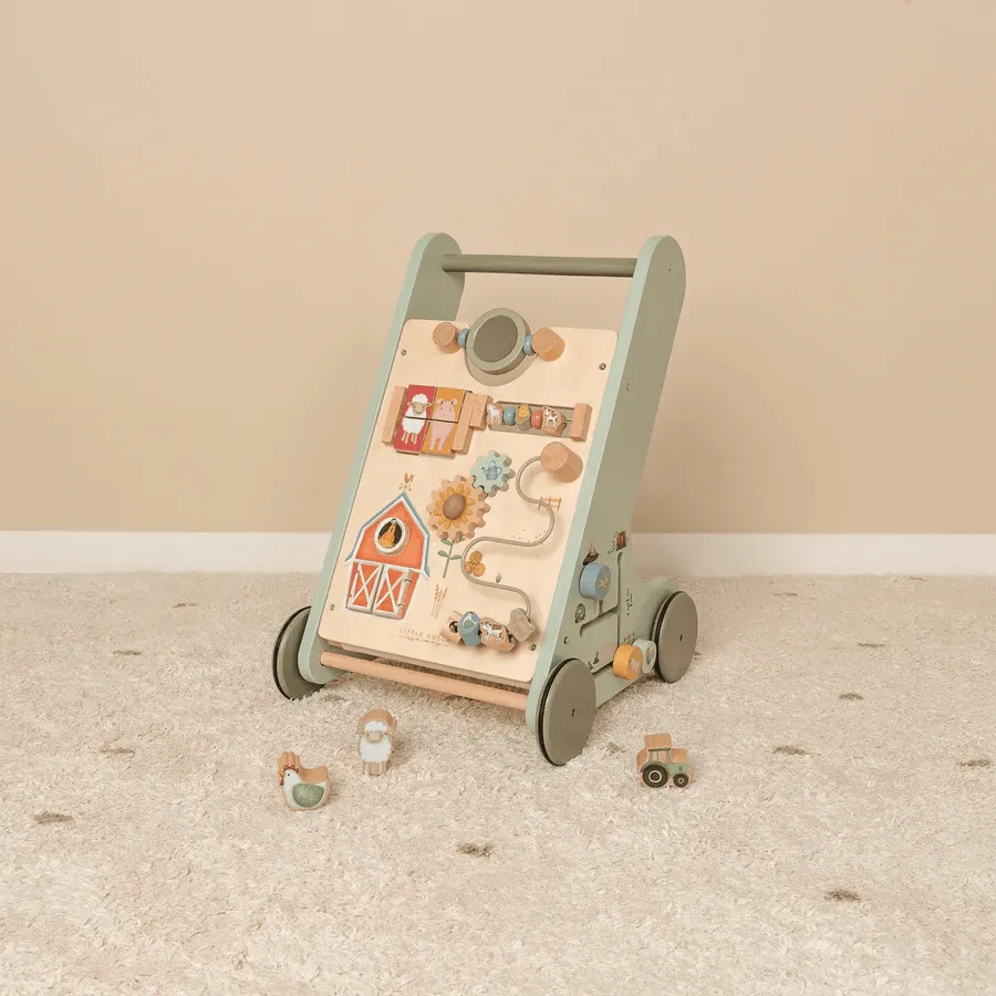Little Dutch Little Farm Multi- Activity Baby Walker