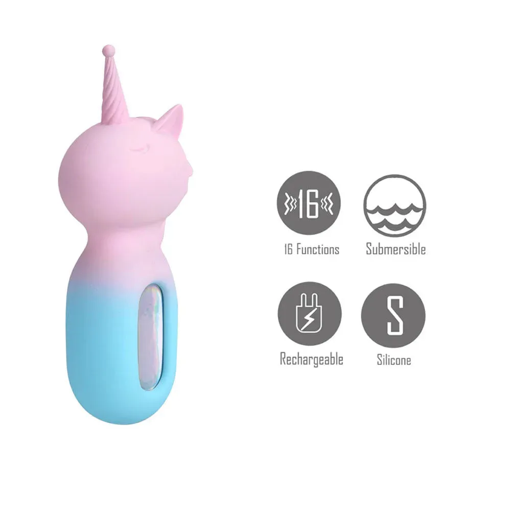 Maia UNIE - Pink/Blue USB Rechargeable Unicorn Wand