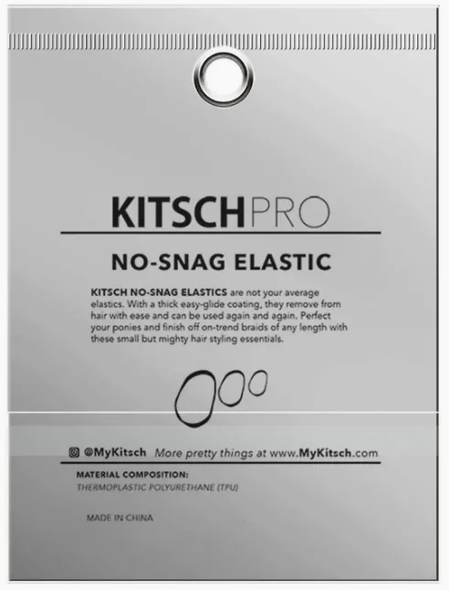 No Snag Clear Elastics