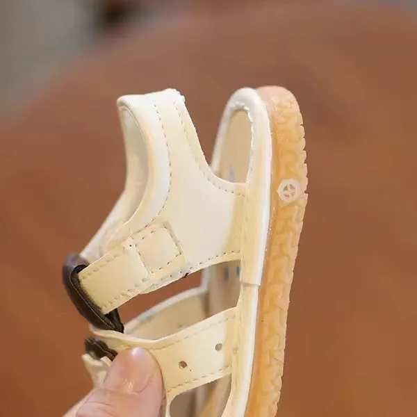 Squeaky Lion Summer Baby Sandals